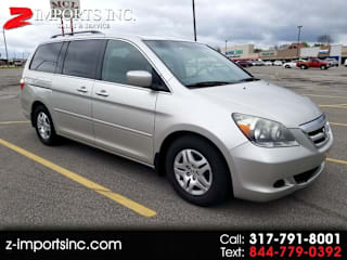 2007 Honda Odyssey EX-L w/DVD 5FNRL38757B128215 2007 Honda Odyssey EX-L w/DVD