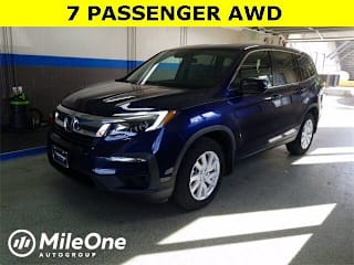 2019 Honda Pilot LX 5FNYF6H11KB025611 2019 Honda Pilot LX