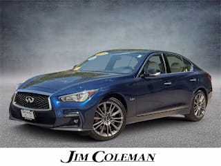 2020 Infiniti Q50 Red Sport 400 JN1FV7AR7LM660408 2020 Infiniti Q50 Red Sport 400