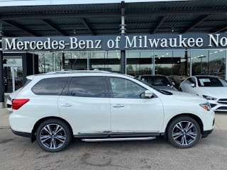 2018 Nissan Pathfinder Platinum 5N1DR2MM9JC654250 2018 Nissan Pathfinder Platinum