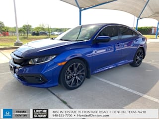 2019 Honda Civic Sport 2HGFC2F89KH503956 2019 Honda Civic Sport