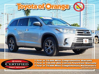 2018 Toyota Highlander LE 5TDZZRFH7JS262398 2018 Toyota Highlander LE