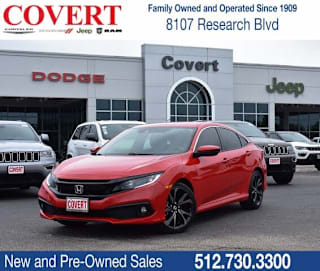 2019 Honda Civic Sport 2HGFC2E82KH531163 2019 Honda Civic Sport