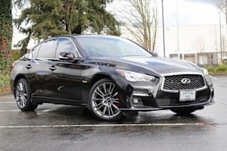 2018 Infiniti Q50 Red Sport 400 JN1FV7AR1JM481018 2018 Infiniti Q50 Red Sport 400