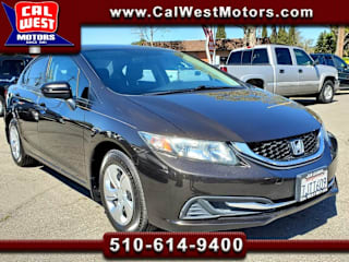 2014 Honda Civic LX 2HGFB2F58EH554300 2014 Honda Civic LX