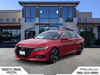 2019 Honda Accord Sport 1HGCV1F34KA021065 2019 Honda Accord Sport