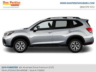 2019 Subaru Forester Premium JF2SKAGC0KH499588 2019 Subaru Forester Premium