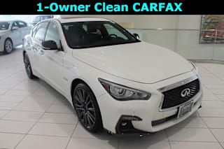 2018 Infiniti Q50 Red Sport 400 JN1FV7AR9JM480425 2018 Infiniti Q50 Red Sport 400