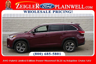 2018 Toyota Highlander Hybrid 5TDDGRFHXJS043967 2018 Toyota Highlander Hybrid