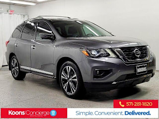 2018 Nissan Pathfinder Platinum 5N1DR2MM3JC671156 2018 Nissan Pathfinder Platinum