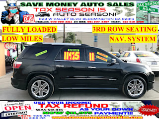 2011 GMC Acadia Denali 1GKKRTED7BJ217977 2011 GMC Acadia Denali