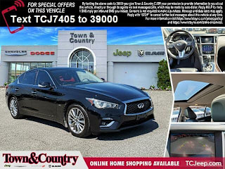 2018 Infiniti Q50 3.0T Luxe JN1EV7AR3JM437405 2018 Infiniti Q50 3.0T Luxe