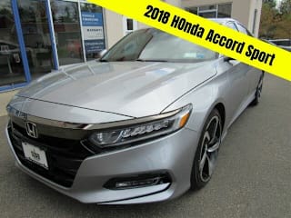 2018 Honda Accord Sport 1HGCV1F32JA065435 2018 Honda Accord Sport