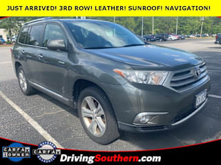 2012 Toyota Highlander Limited 5TDYK3EH6CS068110 2012 Toyota Highlander Limited
