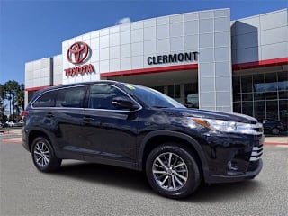 2019 Toyota Highlander XLE 5TDKZRFH7KS574224 2019 Toyota Highlander XLE
