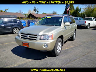 2001 Toyota Highlander Base JTEHF21A410022603 2001 Toyota Highlander Base