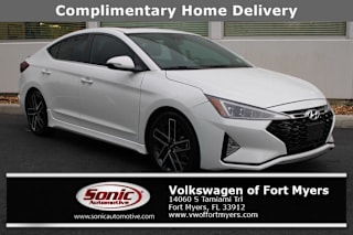 2020 Hyundai Elantra Sport KMHD04LB2LU989529 2020 Hyundai Elantra Sport