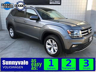2019 Volkswagen Atlas V6 SE 1V2DR2CA7KC597218 2019 Volkswagen Atlas V6 SE