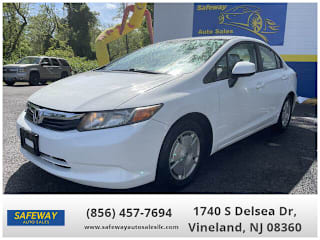 2012 Honda Civic HF 2HGFB2F68CH552049 2012 Honda Civic HF