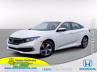 2020 Honda Civic 2HGFC2F62LH592270 2020 Honda Civic