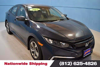 2019 Honda Civic LX 2HGFC2F60KH572095 2019 Honda Civic LX