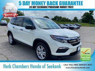 2018 Honda Pilot LX 5FNYF6H11JB065508 2018 Honda Pilot LX