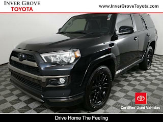 2019 Toyota 4Runner Limited Nightshade JTEBU5JR7K5658729 2019 Toyota 4Runner Limited Nightshade