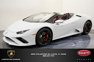 2021 Lamborghini Huracan LP 610-4 EVO Spyder ZHWUT5ZF3MLA16186 2021 Lamborghini Huracan LP 610-4 EVO Spyder