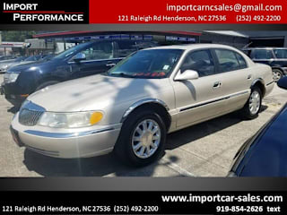 2002 Lincoln Continental Base 1LNHM97V82Y606594 2002 Lincoln Continental Base