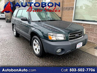 2003 Subaru Forester X JF1SG636X3H751626 2003 Subaru Forester X