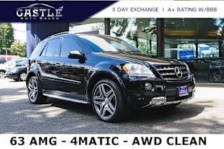 2009 Mercedes-Benz M-Class ML 63 AMG 4JGBB77E19A481506 2009 Mercedes-Benz M-Class ML 63 AMG