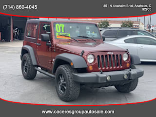 2007 Jeep Wrangler X 1J4FA24177L110861 2007 Jeep Wrangler X