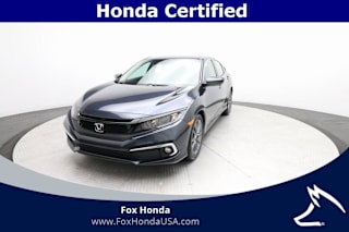 2019 Honda Civic EX 19XFC1F36KE015010 2019 Honda Civic EX