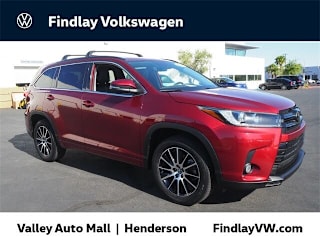 2018 Toyota Highlander SE 5TDKZRFH5JS286720 2018 Toyota Highlander SE