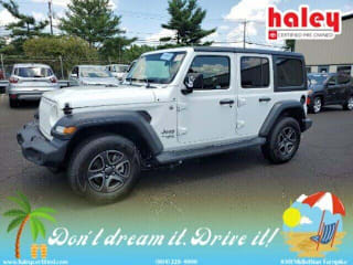 2018 Jeep Wrangler Unlimited Sport 1C4HJXDG9JW128705 2018 Jeep Wrangler Unlimited Sport