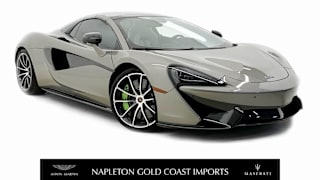 2018 McLaren 570S Spider Base SBM13FAA0JW004125 2018 McLaren 570S Spider Base