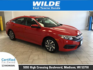 2018 Honda Civic EX 2HGFC2F7XJH538429 2018 Honda Civic EX