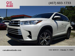 2019 Toyota Highlander LE 5TDZARFH6KS061164 2019 Toyota Highlander LE