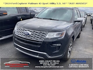 2019 Ford Explorer Platinum 1FM5K8HT9KGA33677 2019 Ford Explorer Platinum