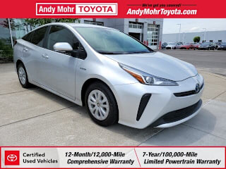 2019 Toyota Prius L Eco JTDKARFUXK3074600 2019 Toyota Prius L Eco