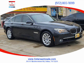 2010 BMW 7 Series WBAKC6C58AC393317 2010 BMW 7 Series