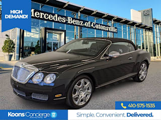 2008 Bentley Continental GTC GT SCBDR33W48C051491 2008 Bentley Continental GTC GT