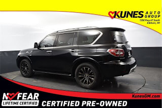 2017 Nissan Armada Platinum JN8AY2NE4H9706168 2017 Nissan Armada Platinum