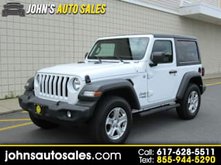 2019 Jeep Wrangler Sport S 1C4GJXAG2KW621739 2019 Jeep Wrangler Sport S
