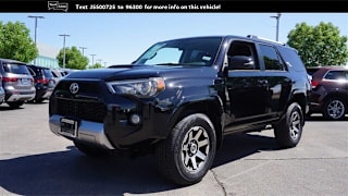 2018 Toyota 4Runner TRD Off-Road JTEBU5JR1J5500725 2018 Toyota 4Runner TRD Off-Road