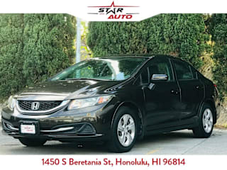 2014 Honda Civic LX 2HGFB2F58EH521460 2014 Honda Civic LX
